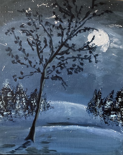 Nächtliche Winterlandschaft, Intermezzo Ende 2024